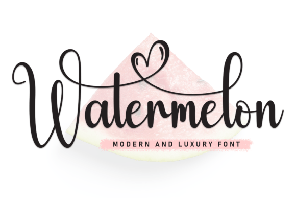 Discover the Watermelon Font: A Fresh Take on Handwritten Style
