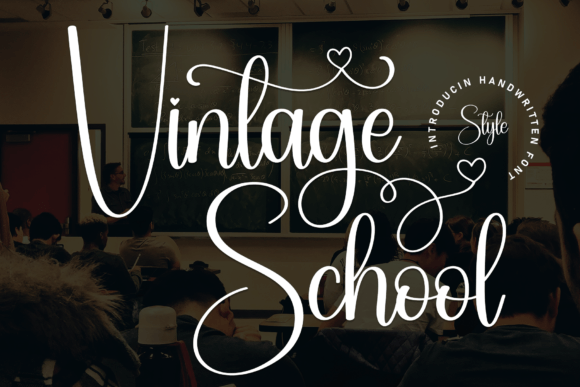 Discovering the Elegance of Vintage School for Creative Projects
