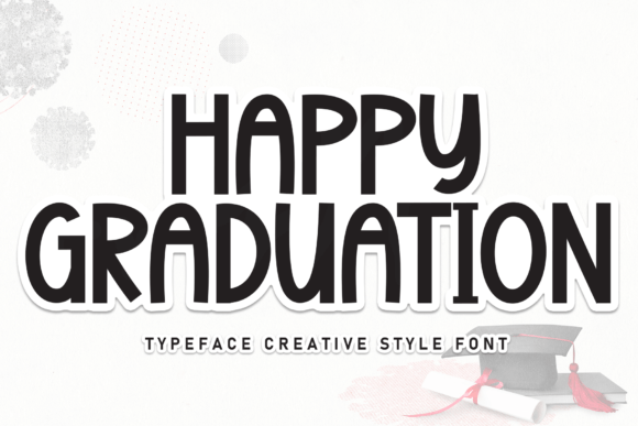 Happy Graduation: A Handwritten Font for Authentic Designs